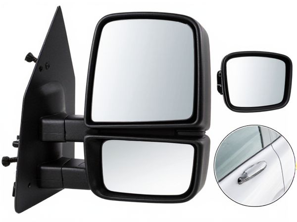 Door-Mounted Mirrors vs. Fender-Mounted Mirrors: What's the Difference?