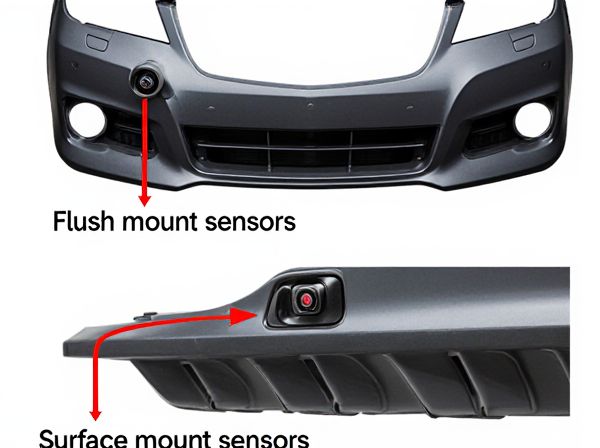 Flush Mount Sensors vs. Surface Mount Sensors in Car Bumpers: What's the Difference?