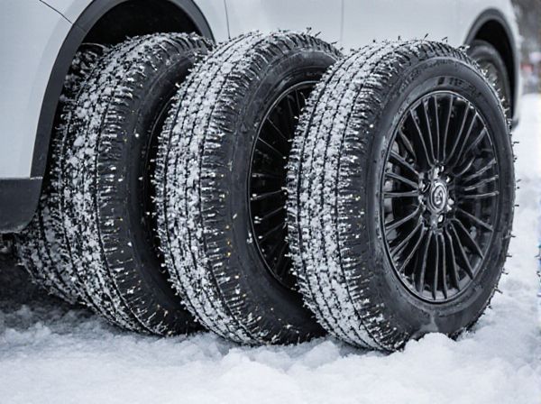 Studded vs. Studless Winter Tires: What's the Difference?